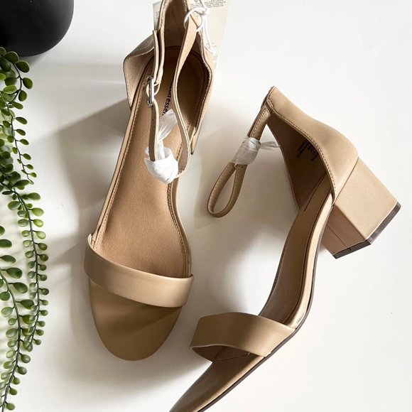 NEW Amazon Essentials Heeled Sandals Women’s sz 12.5 - Picture 1 of 3